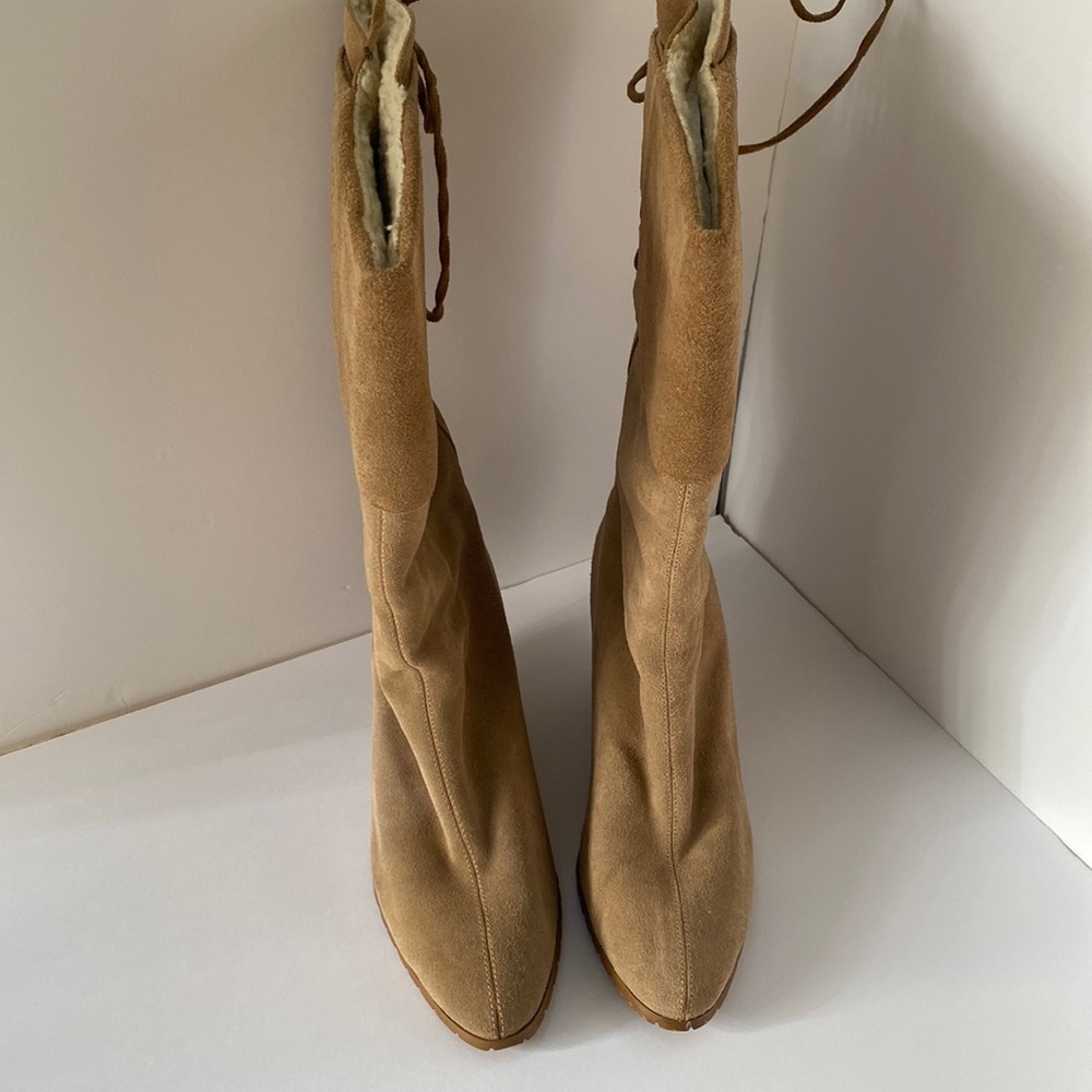 Colin Stuart Boots. Size 9 . Tan - Picture 1 of 8